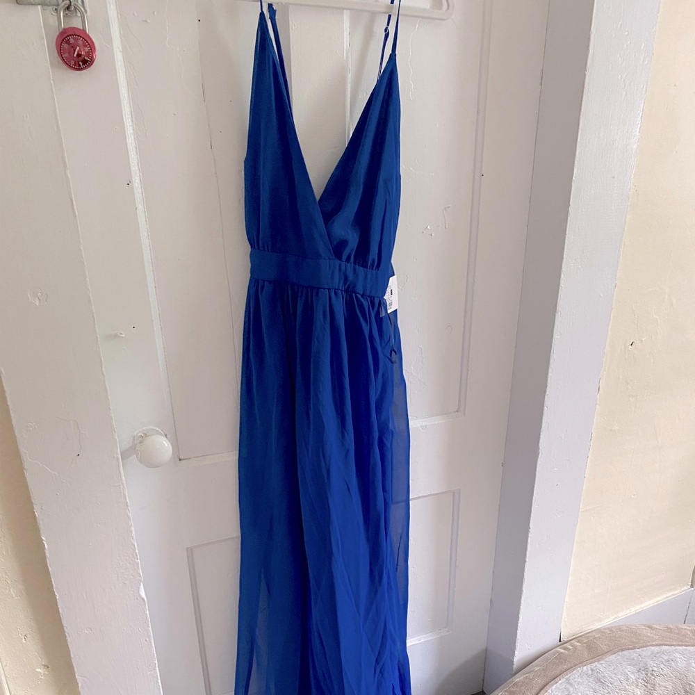 XL Navy Maxi Dress.